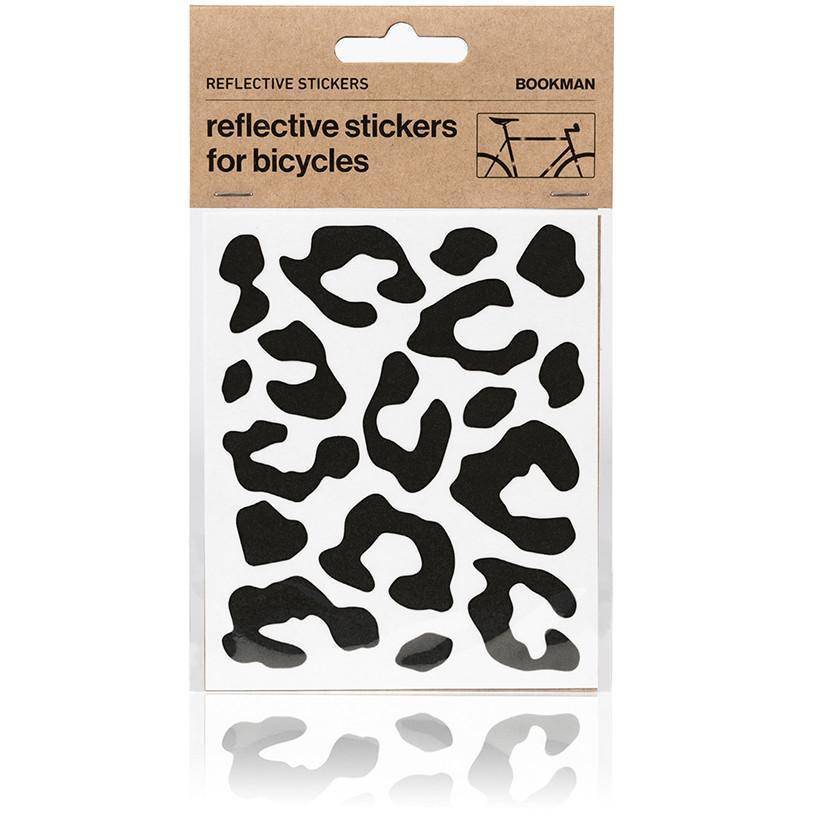 Bookman Reflective Leopard Print Stickers