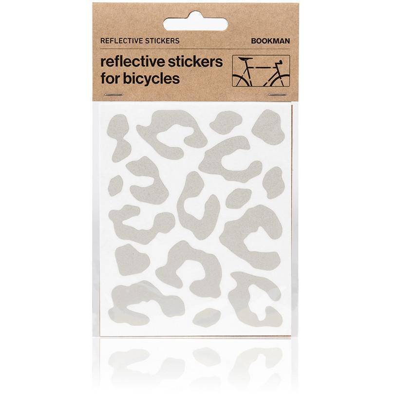 Bookman Reflective Leopard Print Stickers