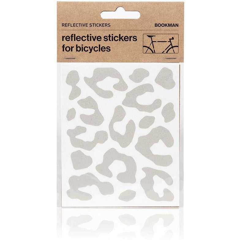 Bookman Reflective Leopard Print Stickers